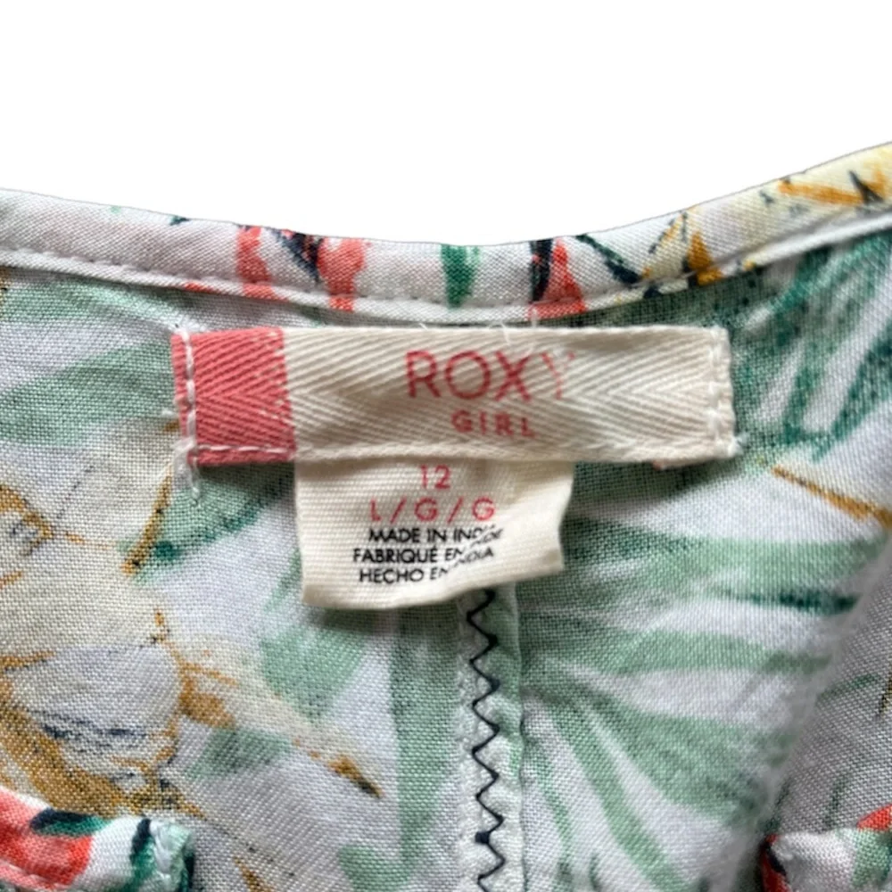 Roxy | Girl’s Tropical Tunic Dress sz L (12)